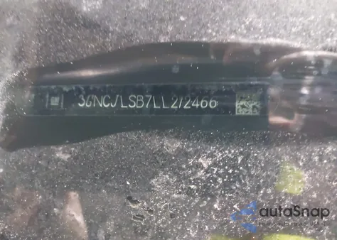 2020 Chevrolet Trax Fwd Lt z USA, uszkodzony, nr VIN 3GNCJLSB7LL212466